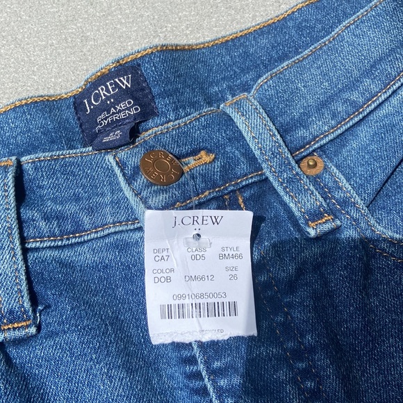 NWT J Crew Factory Relaxed Boyfriend Jeans - Picture 4 of 4